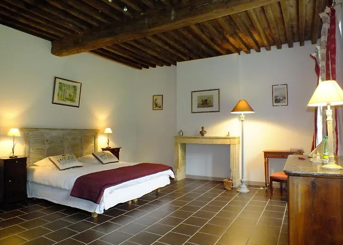 לינה וארוחת בוקר Chateau Du Bourg